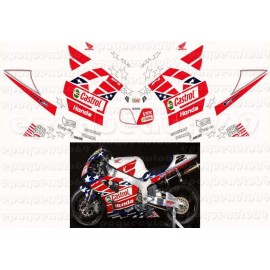 Honda sp2 castrol sticker kit #1